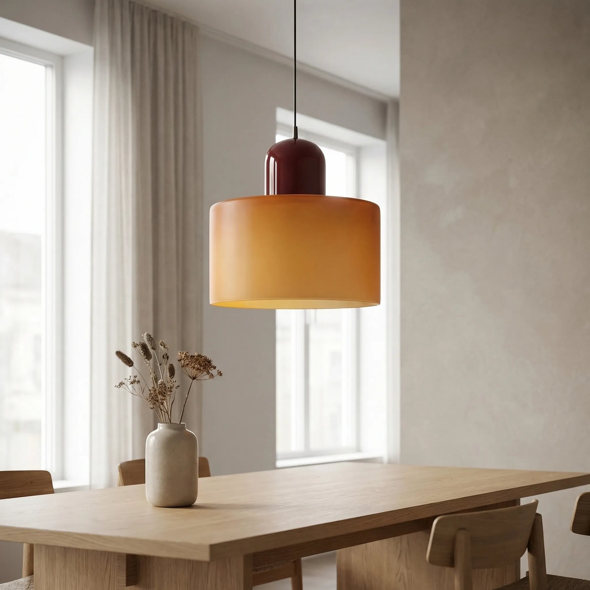 Lumori - Minimalist Glass Pendant Ceiling Light