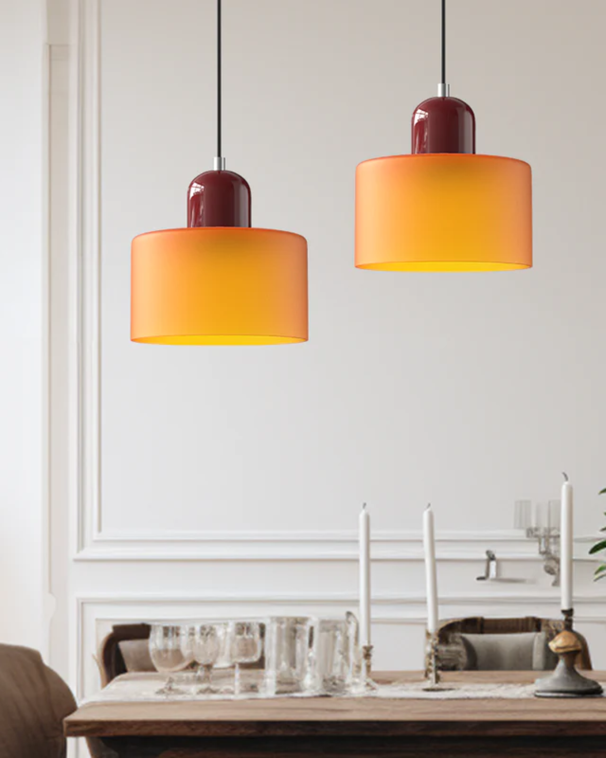 Lumori - Minimalist Glass Pendant Ceiling Light