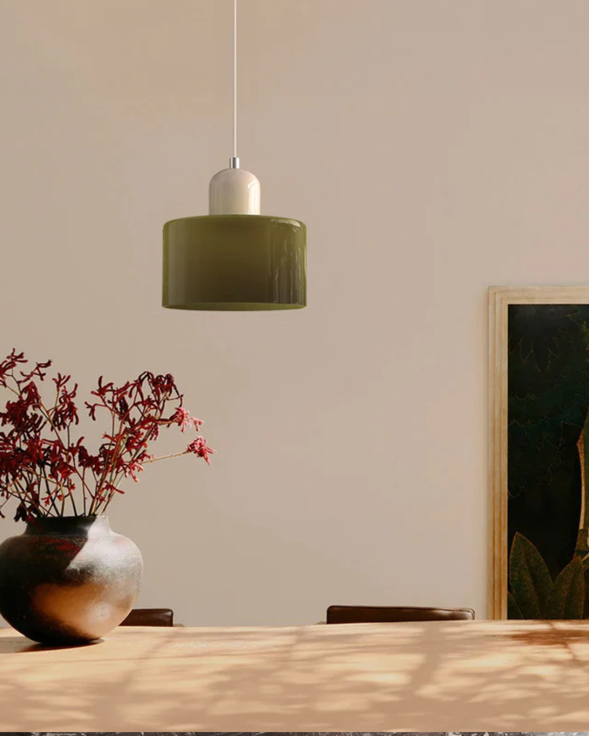 Lumori - Minimalist Glass Pendant Ceiling Light
