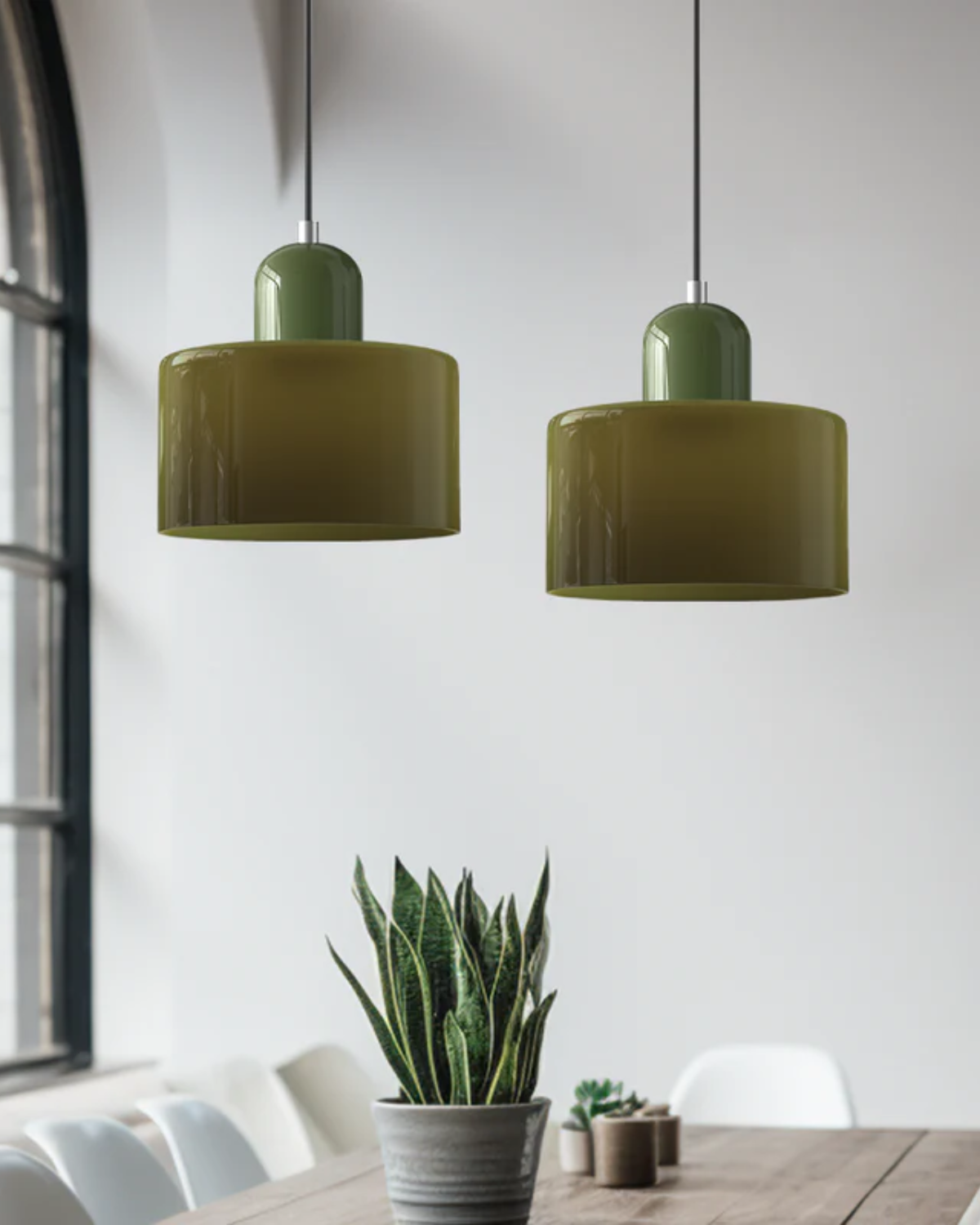 Lumori - Minimalist Glass Pendant Ceiling Light