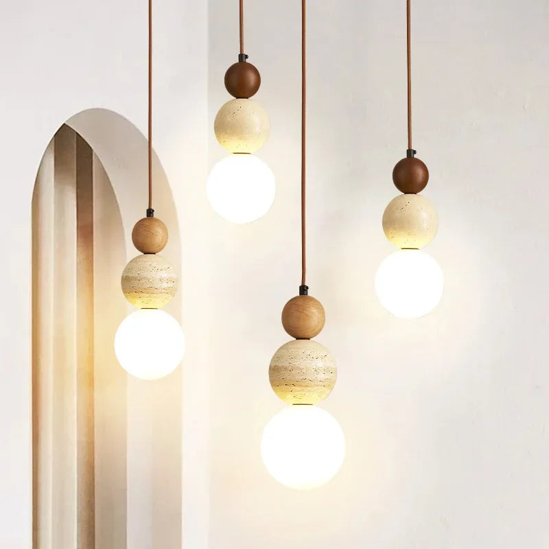 Lumorra - Bauhaus-Inspired Globe Pendant Light