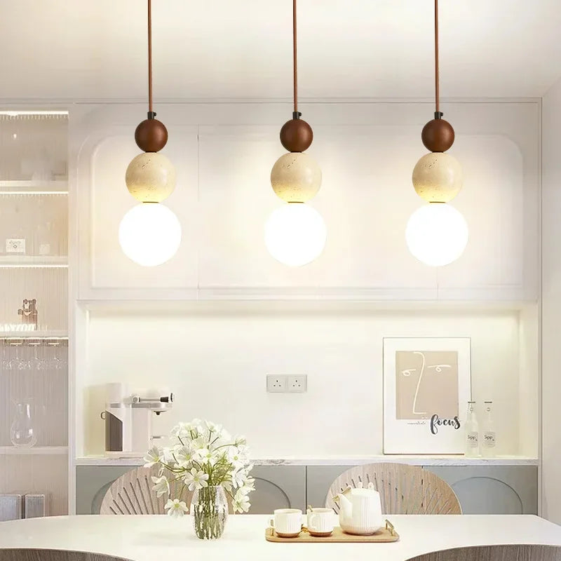 Lumorra - Bauhaus-Inspired Globe Pendant Light
