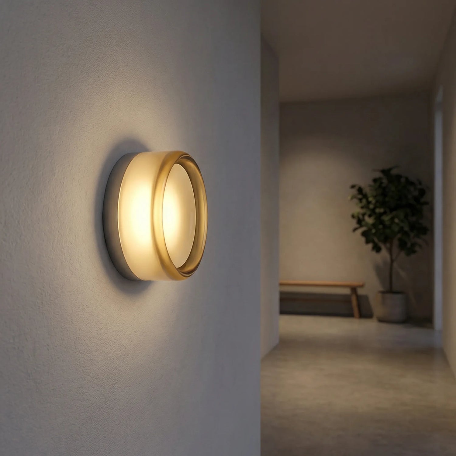 Lumorro - Round Minimalist LED Wall Sconce