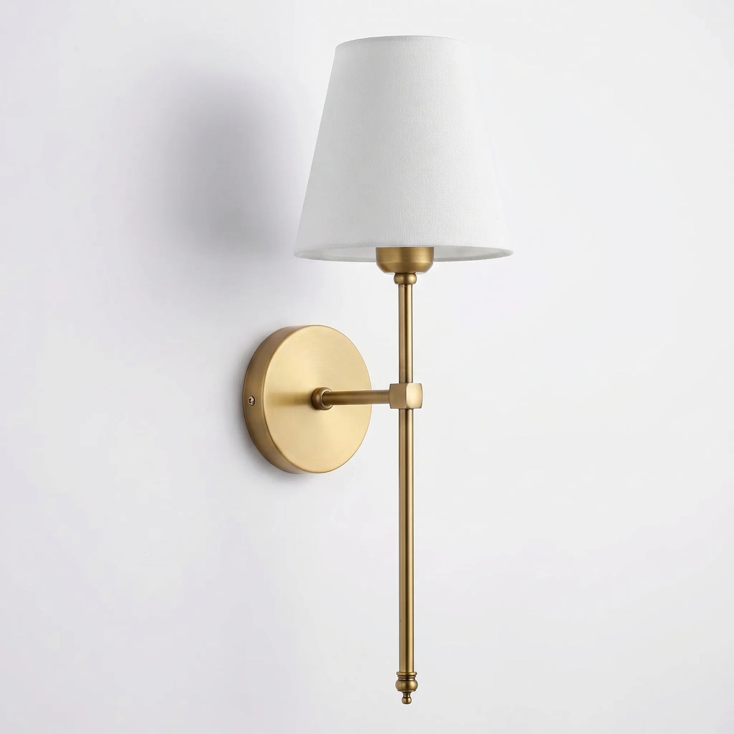 Lumsconce - Hardwired Fabric Shade Wall Sconce