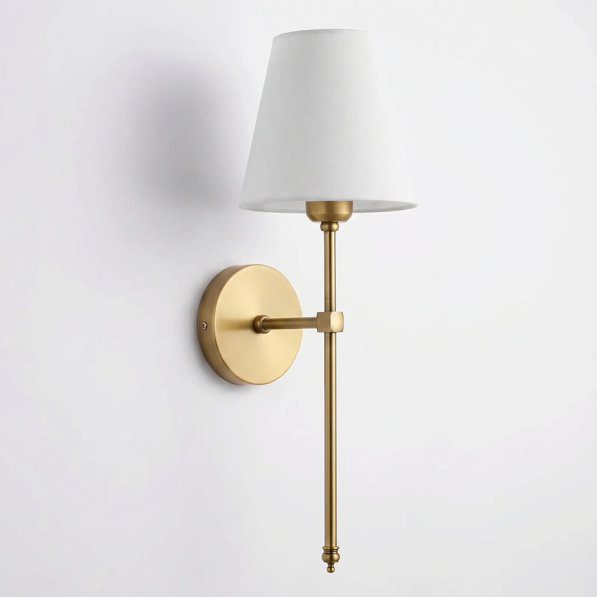 Lumsconce - Hardwired Fabric Shade Wall Sconce