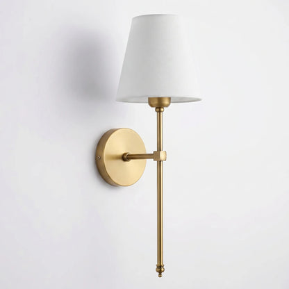Lumsconce - Hardwired Fabric Shade Wall Sconce