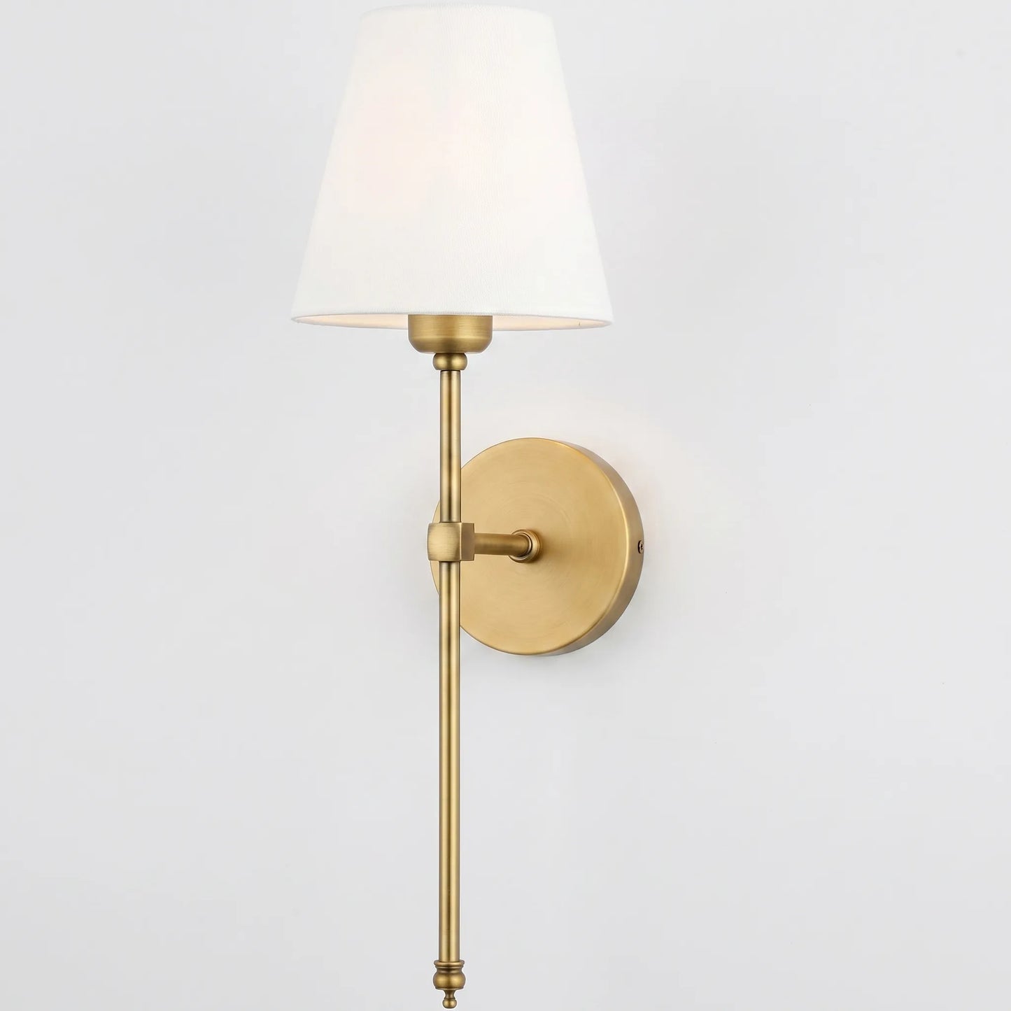 Lumsconce - Hardwired Fabric Shade Wall Sconce