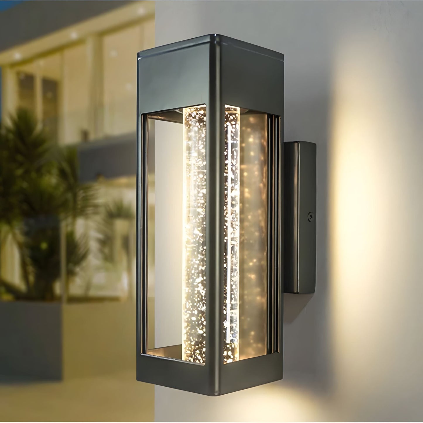 Lumvrex - Modern Outdoor LED Wall Lantern