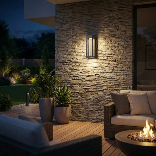 Lumvrex - Modern Outdoor LED Wall Lantern