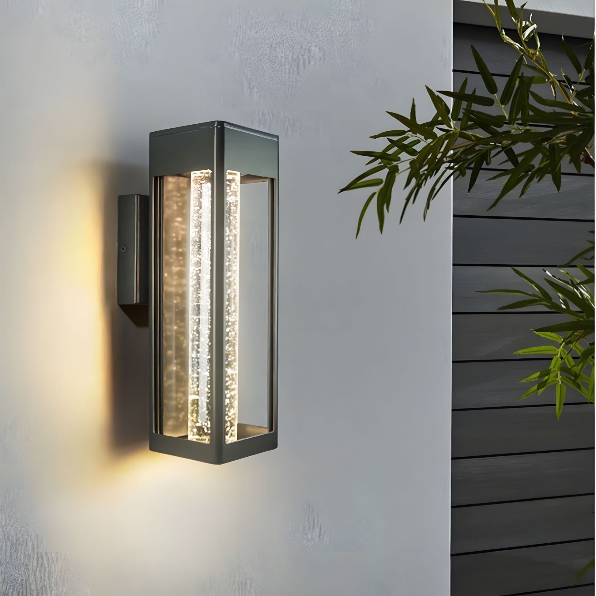 Lumvrex - Modern Outdoor LED Wall Lantern