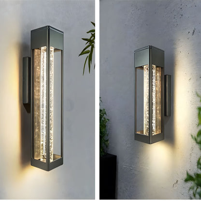 Lumvrex - Modern Outdoor LED Wall Lantern