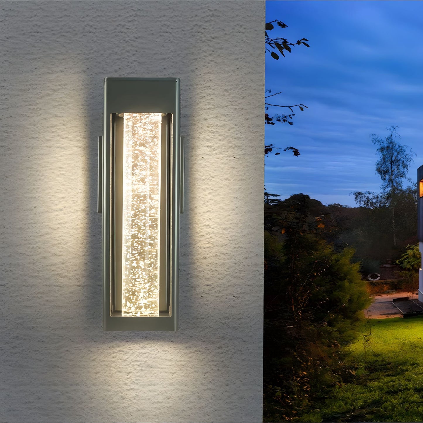 Lumvrex - Modern Outdoor LED Wall Lantern
