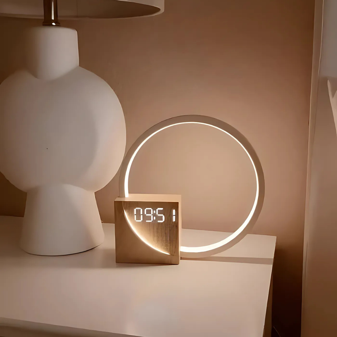 Lunara | Multifunctional LED Bedside Table Lamp with USB Charger 0