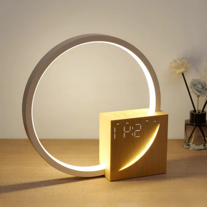Lunara | Multifunctional LED Bedside Table Lamp with USB Charger 1
