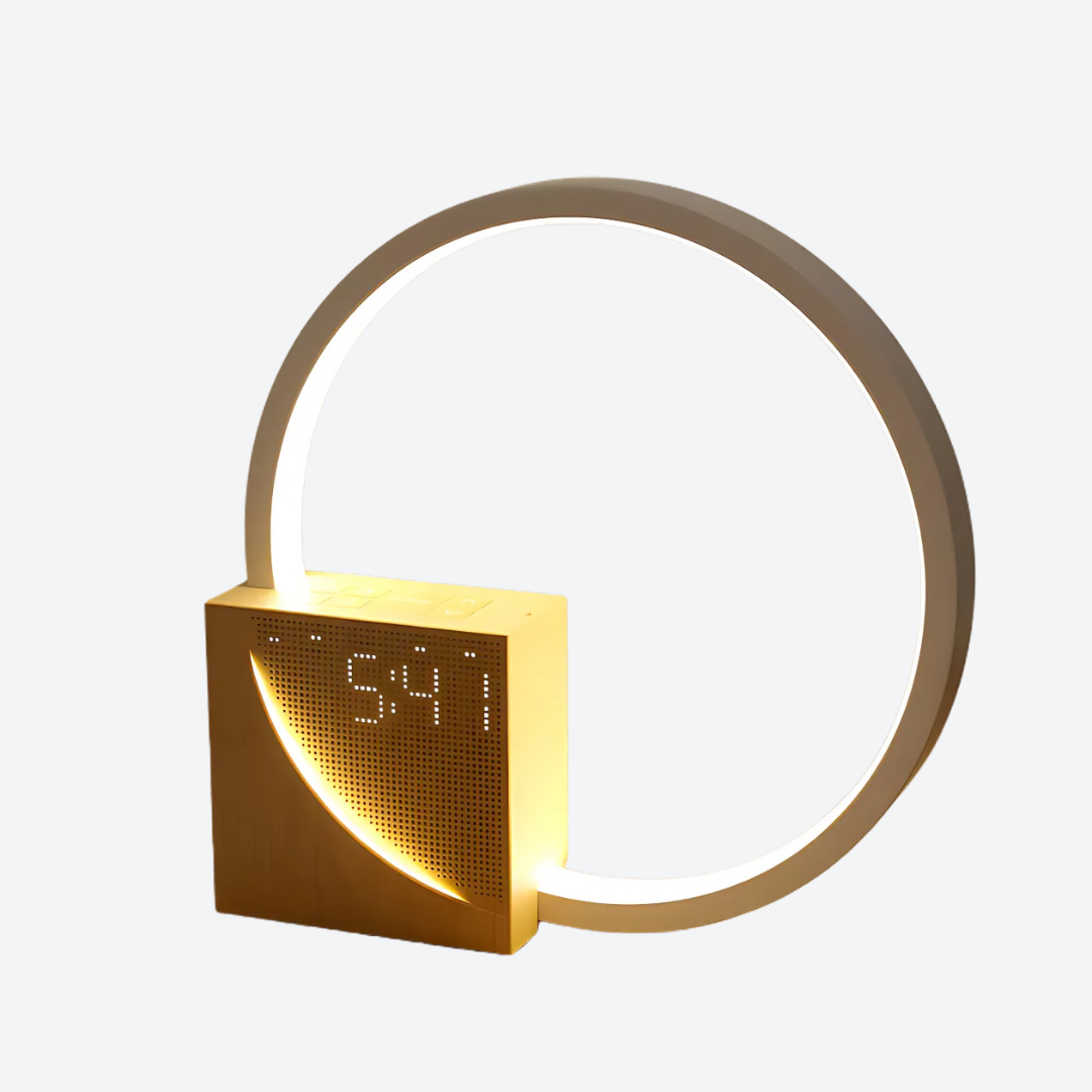 Lunara | Multifunctional LED Bedside Table Lamp with USB Charger 2