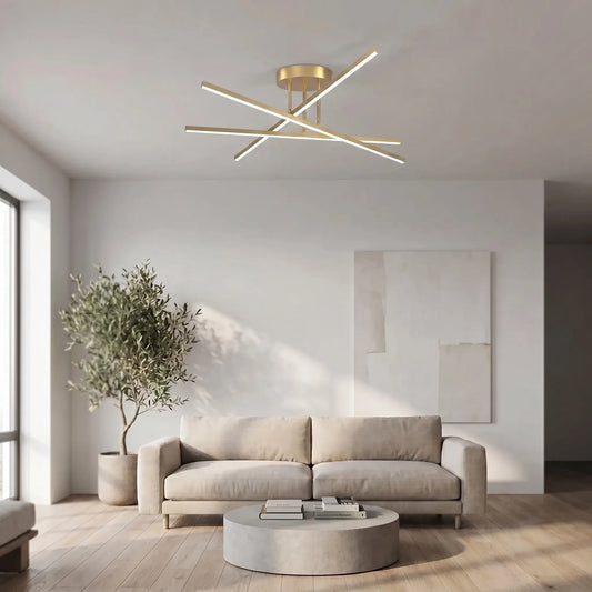 Luxiven - Nordic Geometric LED Ceiling Light