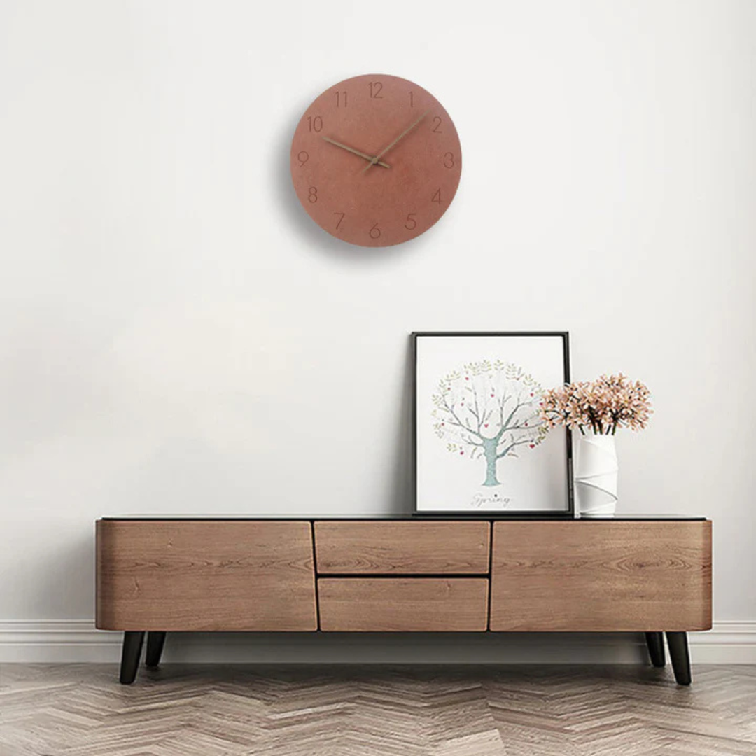Minimalist Wooden Wall Clock | Modern Wall Clock 29 cm 1
