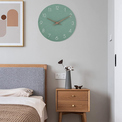 Minimalist Wooden Wall Clock | Modern Wall Clock 29 cm 2