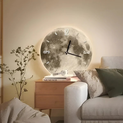 Moon Wall Clock | Decorative Home Accent for Living Space 2