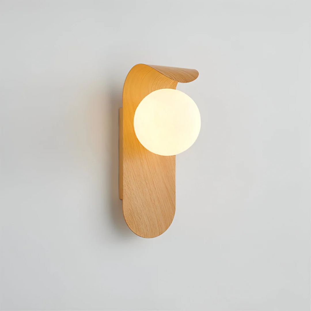 Nodura - Modern Curved Wall Sconce