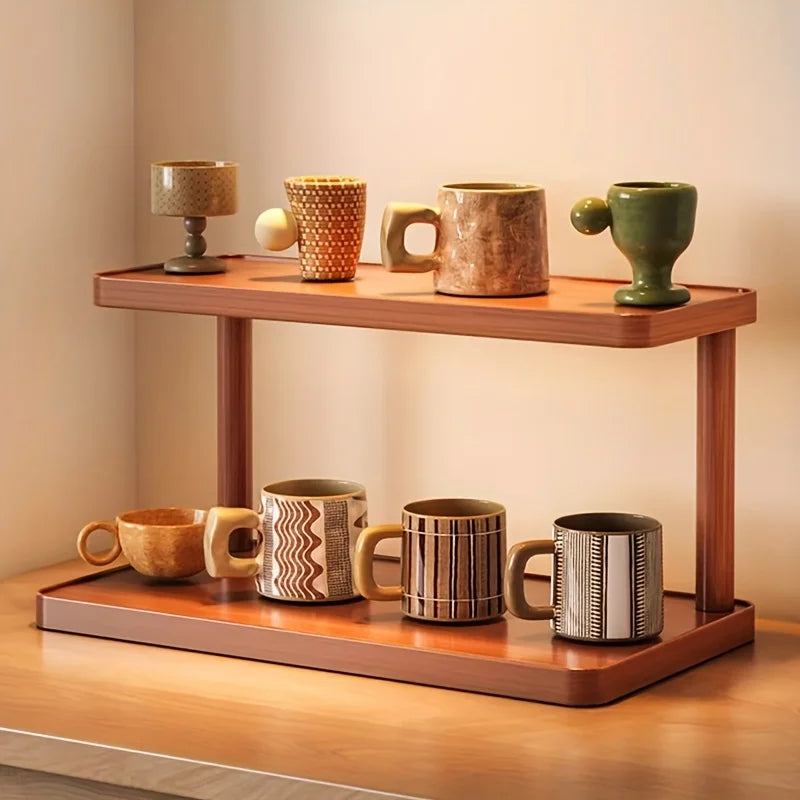 Nookify - Minimalist Two Tier Desk Organizer