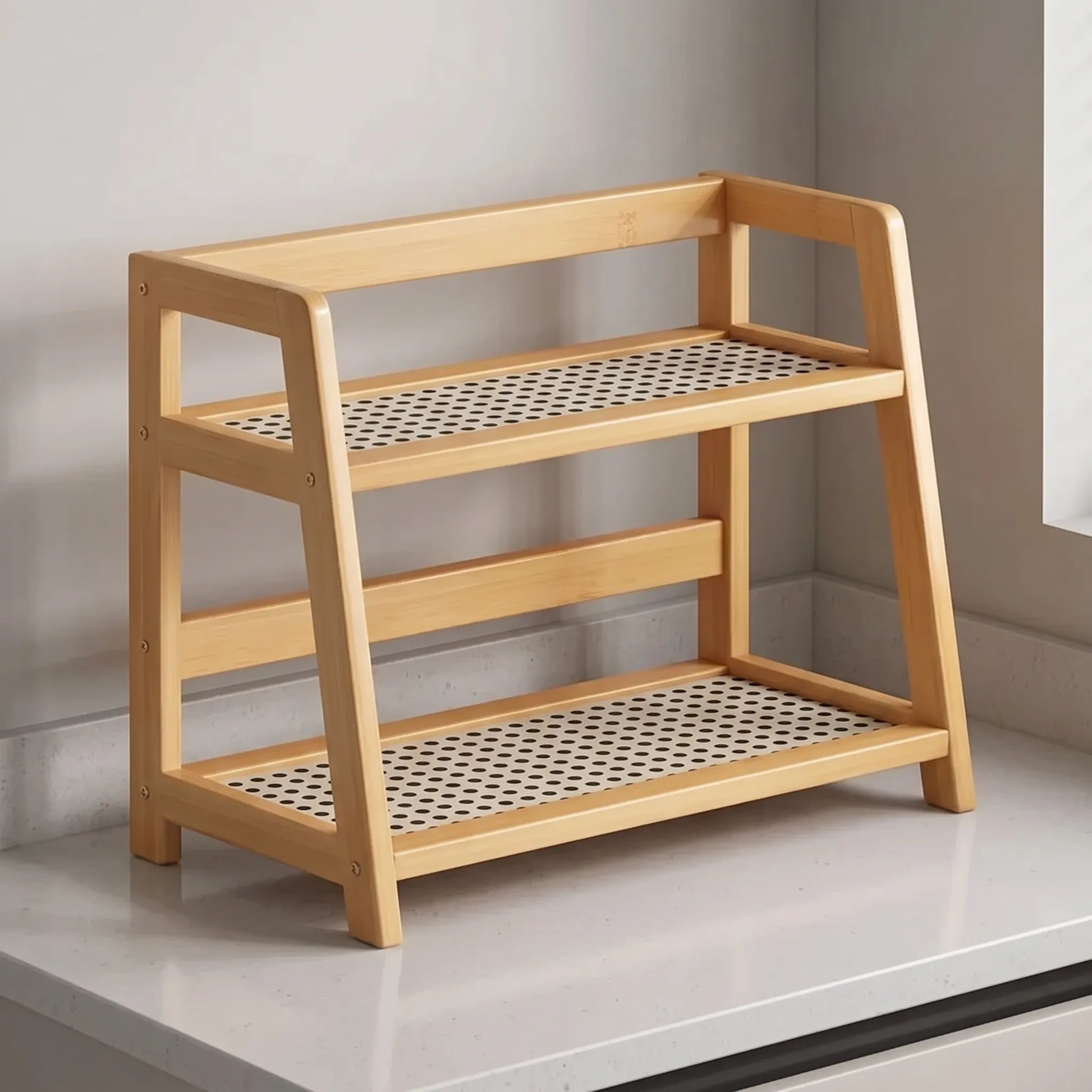 Nooknest - Two-Tier Countertop Storage Shelf
