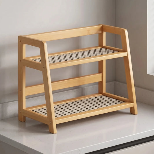 Nooknest - Two-Tier Countertop Storage Shelf