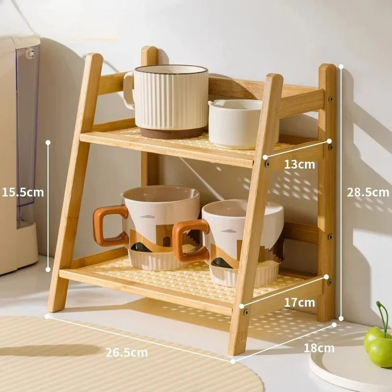 Nooknest - Two-Tier Countertop Storage Shelf