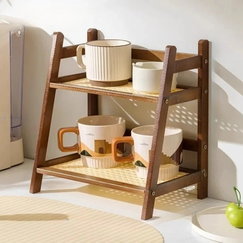 Nooknest - Two-Tier Countertop Storage Shelf