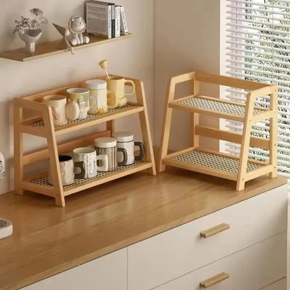 Nooknest - Two-Tier Countertop Storage Shelf