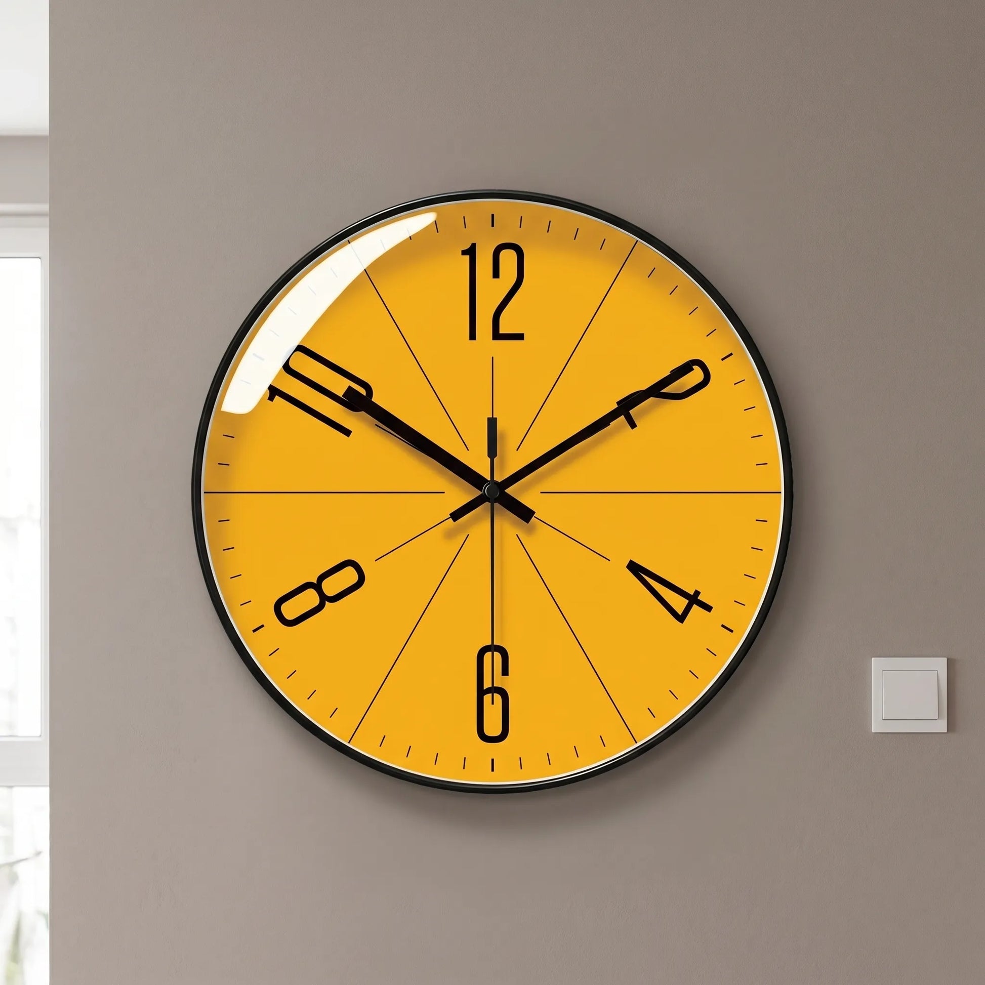 Nordial - Minimalist Round Wall Clock