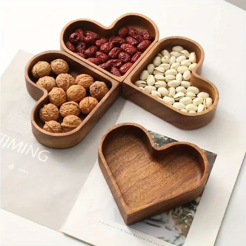 Noshia - Heart-Shaped Modular Snack Bowl