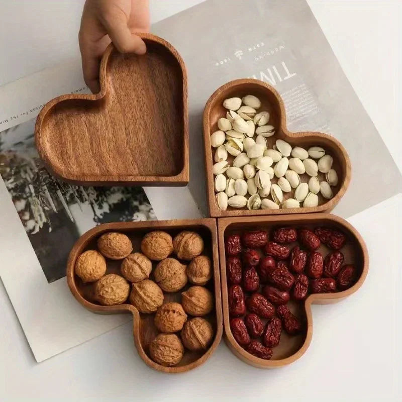 Noshia - Heart-Shaped Modular Snack Bowl