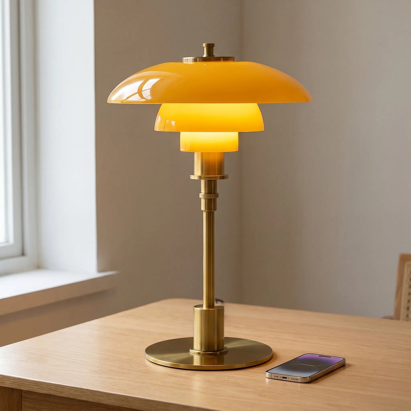 Novila - Modern Retro-Inspired Table Lamp