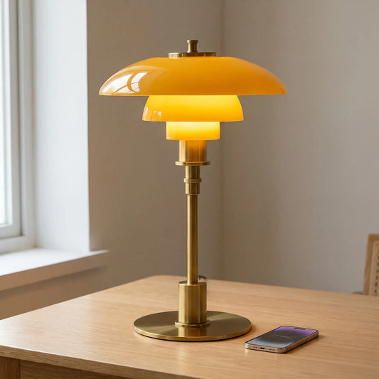 Novila - Modern Retro-Inspired Table Lamp