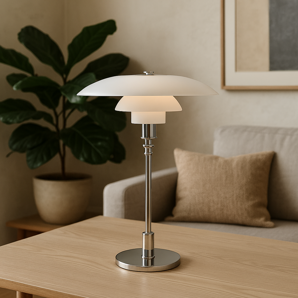 Novila - Modern Retro-Inspired Table Lamp