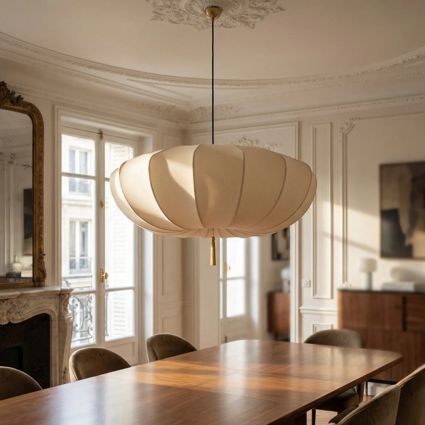 Nuavelle - Cloud-Form Fabric Pendant Lamp