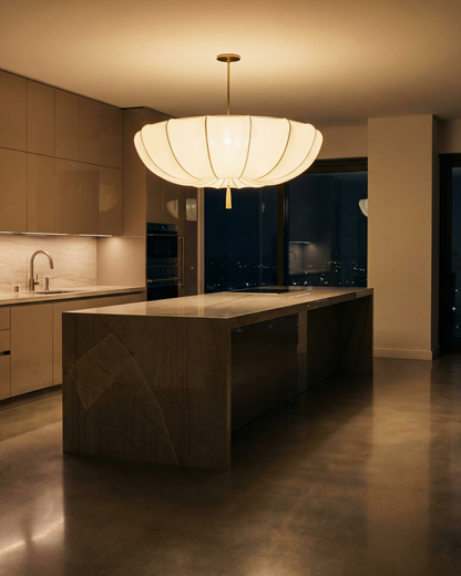 Nuavelle - Cloud-Form Fabric Pendant Lamp