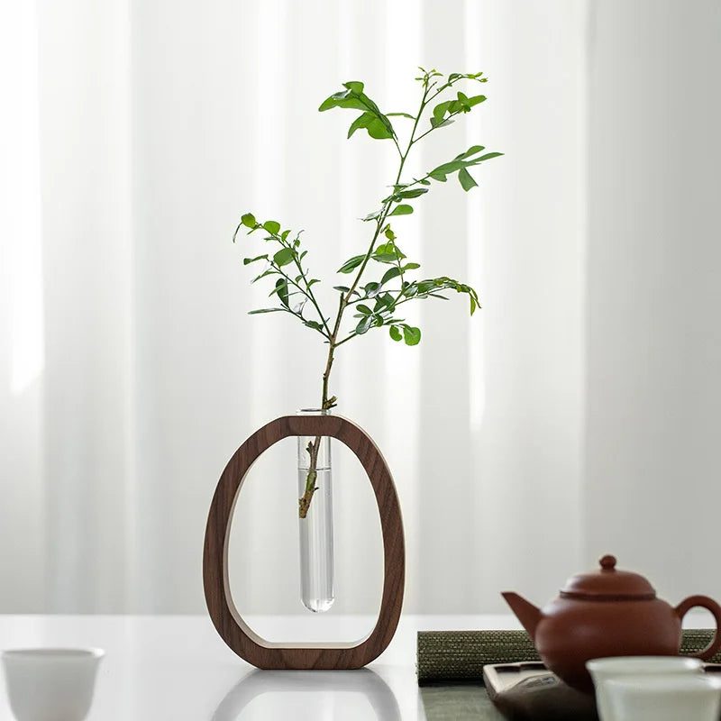 Ovaflora - Oval Framed Minimalist Bud Vase