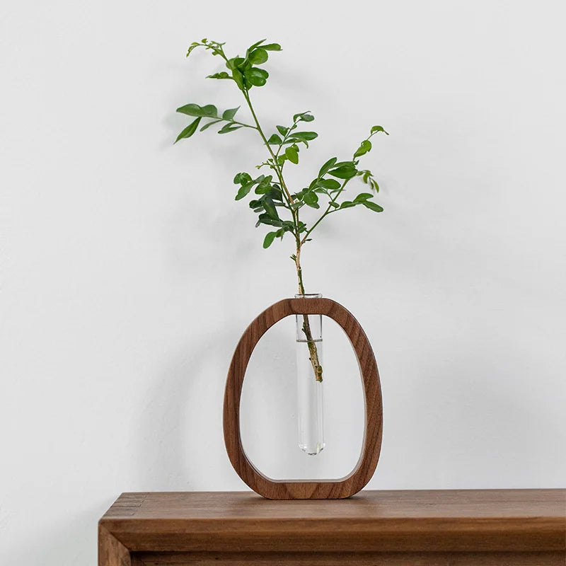 Ovaflora - Oval Framed Minimalist Bud Vase