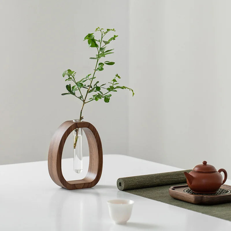 Ovaflora - Oval Framed Minimalist Bud Vase