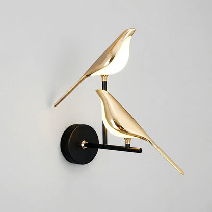 Perchlyn - Modern Sculptural Bird Wall Sconce