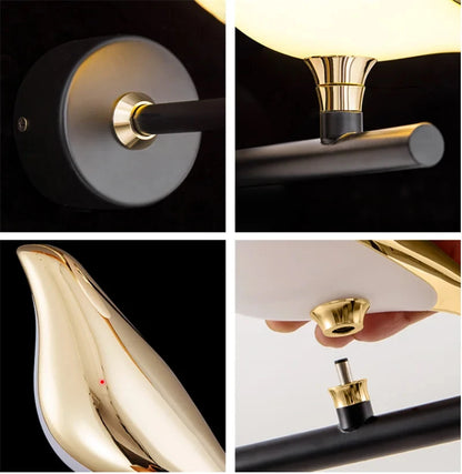 Perchlyn - Modern Sculptural Bird Wall Sconce