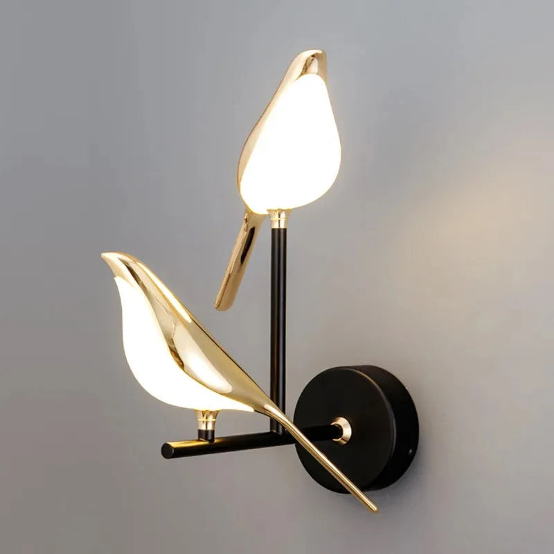 Perchlyn - Modern Sculptural Bird Wall Sconce
