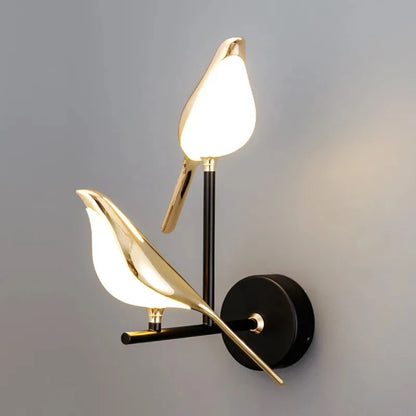 Perchlyn - Modern Sculptural Bird Wall Sconce