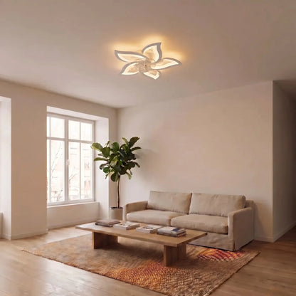 Petaluxe - Dimmable Flower-Shaped Ceiling Fan Light