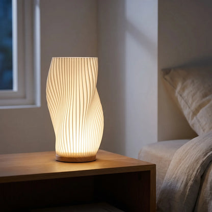 Pleatara - 3D pleated LED Desk Lamp