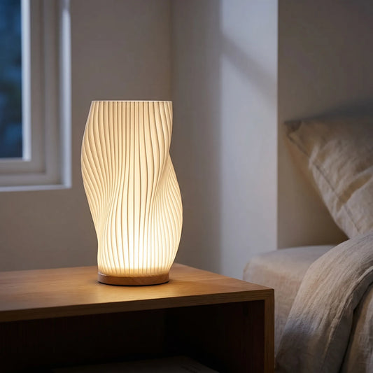 Pleatara - 3D pleated LED Desk Lamp