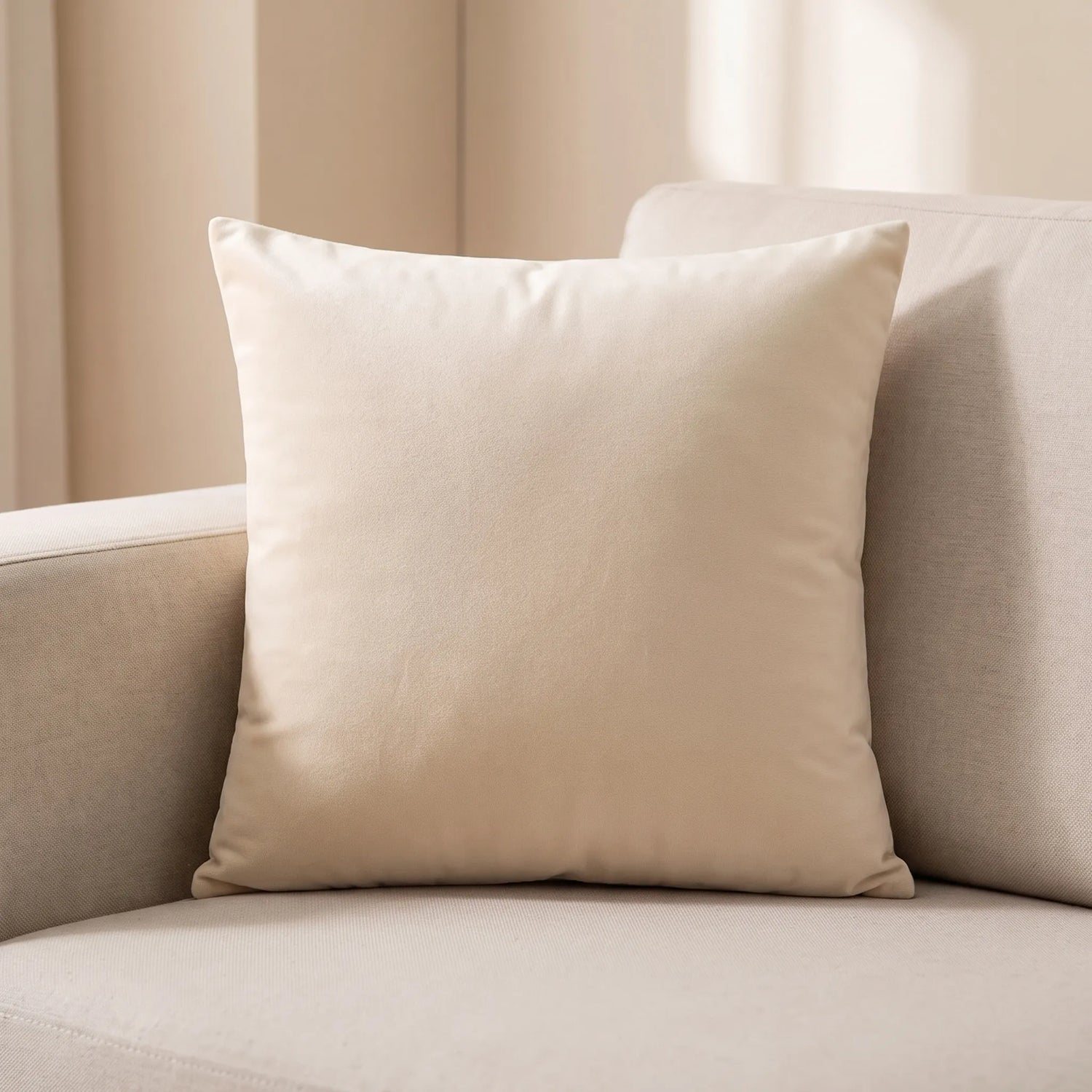 Plushura - Soft Square Throw Pillow Cover