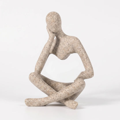 Pondera - Abstract Modern Thinking Figurine